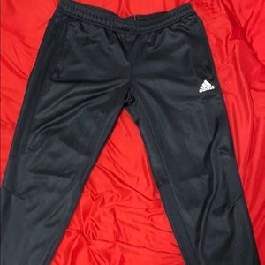 All black adidas pants in perfect condition